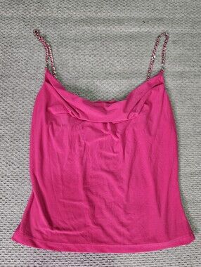 Seductions Vintage Hot Pink Top, XS